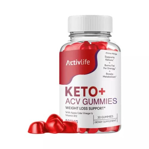 ActivLife Keto ACV gummies, ActivLife Gummies Weight Loss (60 Gummies)