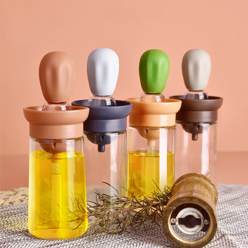 Portable Oil Sauce Spice Bottle Oil Dispenser