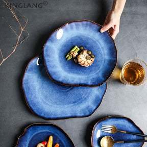 Ceramic Food Flat Plate