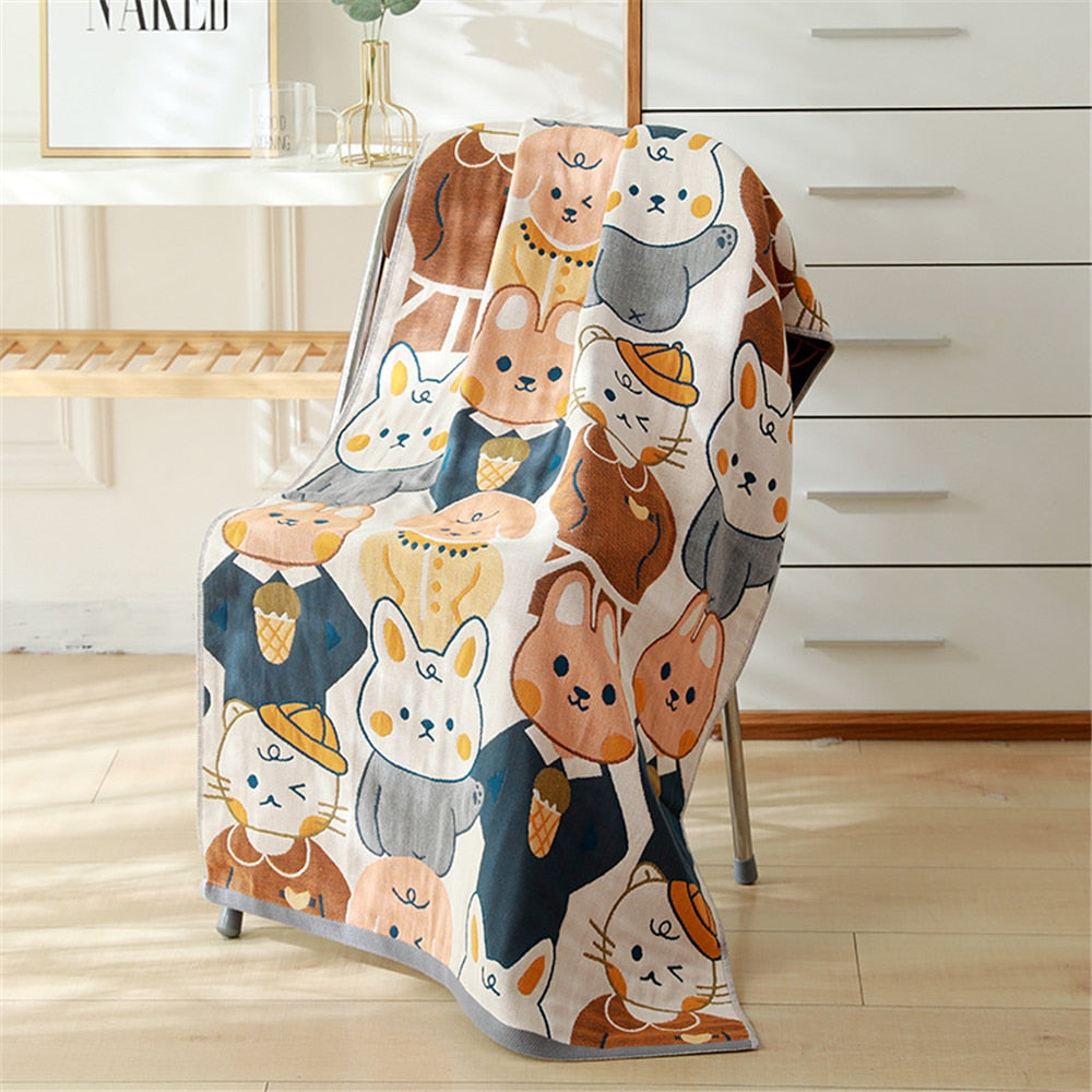 New Styles Floral Animal Cartoon Towel