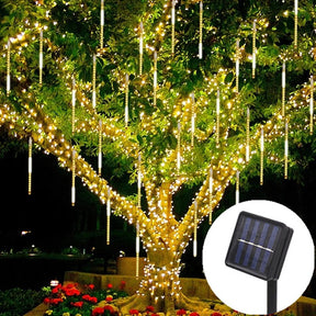 Solar LED Meteor Shower Light