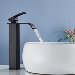 Rozin Matte Black Basin Faucet Deck