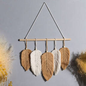 Leaf Macrame Wall Hanging