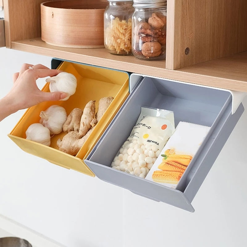 Under Desk Drawer Adhesive Storage Box