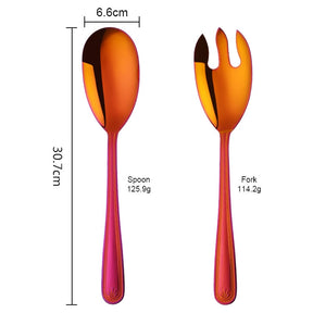 Big Salad Spoon Fork Set