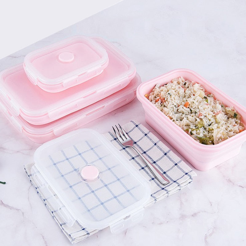 Silicone Collapsible Lunch Box