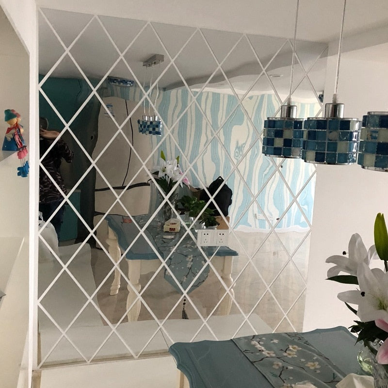 3D Mirror Wall Sticker