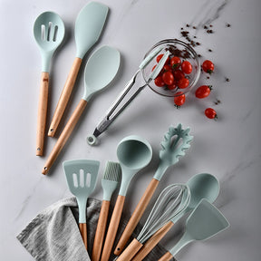 Silicone Kitchenware Cooking Utensils Set