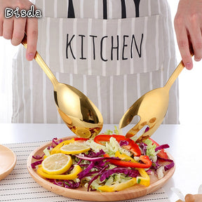 Big Salad Spoon Fork Set