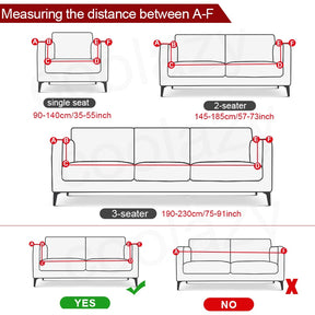 VIP Link Cross Pattern Elastic Sofa Covers for Living Room Stretch L-shaped Corner Couch Cover Chair Furniture Protector