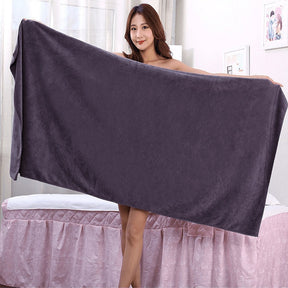 super absorbent and quick-drying super large bath towel