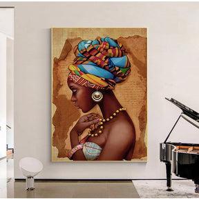 Art Woman Painting Prints