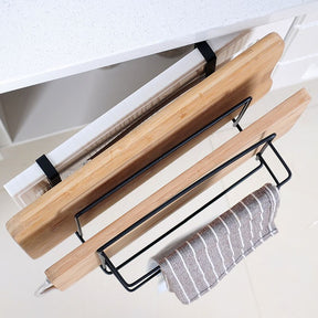 Creative Iron Chopping Board Storage Basket