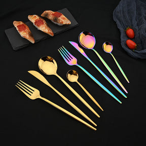 New Cutlery Set Stainless Steel Tableware