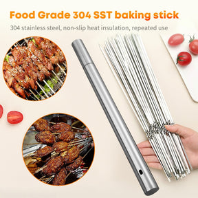 Stainless Steel Barbecue Skewer