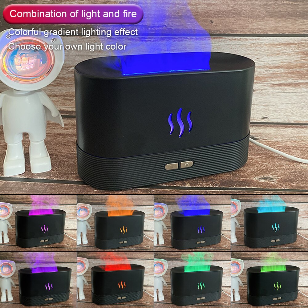 USB Simulation Flame Night Light