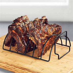 Non-Stick BBQ Rib Rack Stand