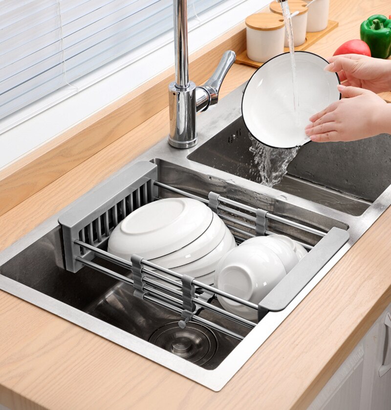 Dish Drainer Stainless Steel Drain Rack