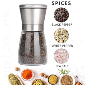 Stainless Steel Salt and Pepper Mill Grinder