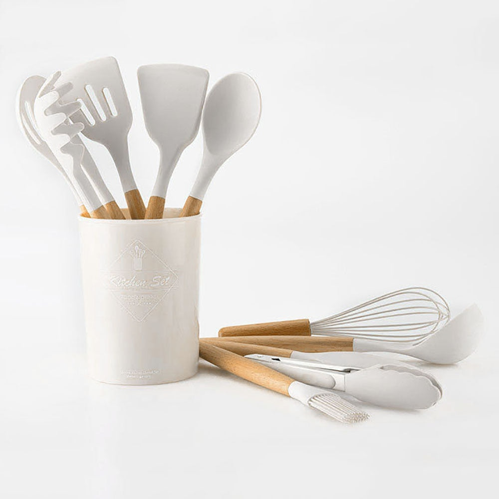 Silicone Kitchenware Cooking Utensils Set