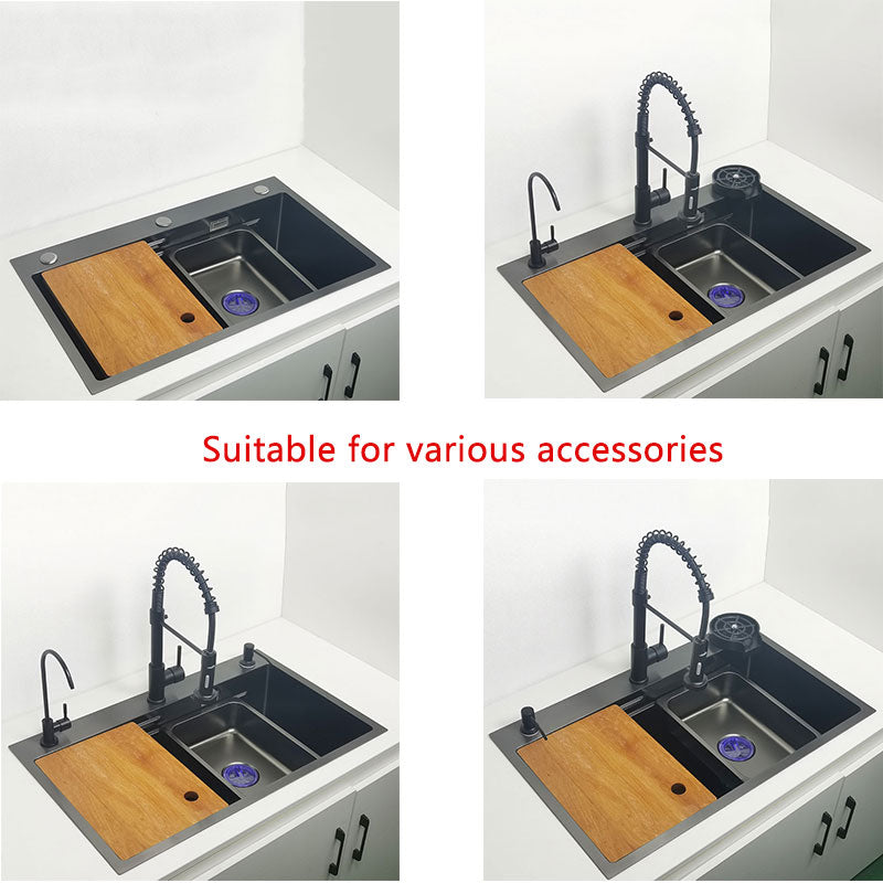 Matte Black Nano Kitchen Sink