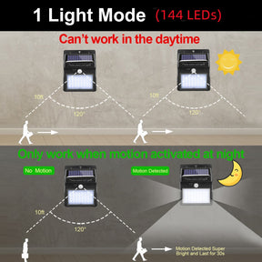 Led Outdoor Solar Light With Sensor