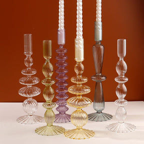 Romantic Glass Candle holder