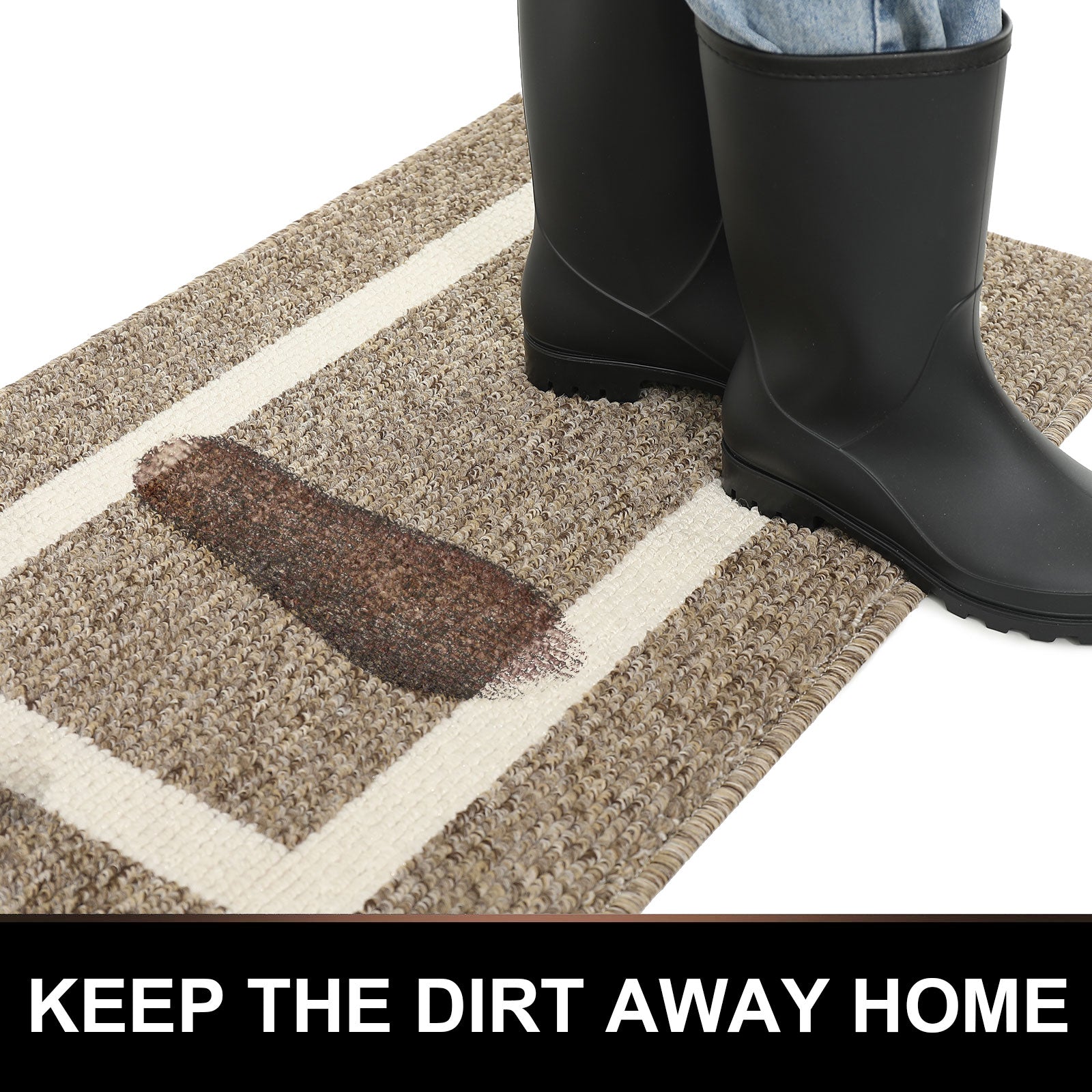 Olanly Dirt Resistant Entrance Door Mat