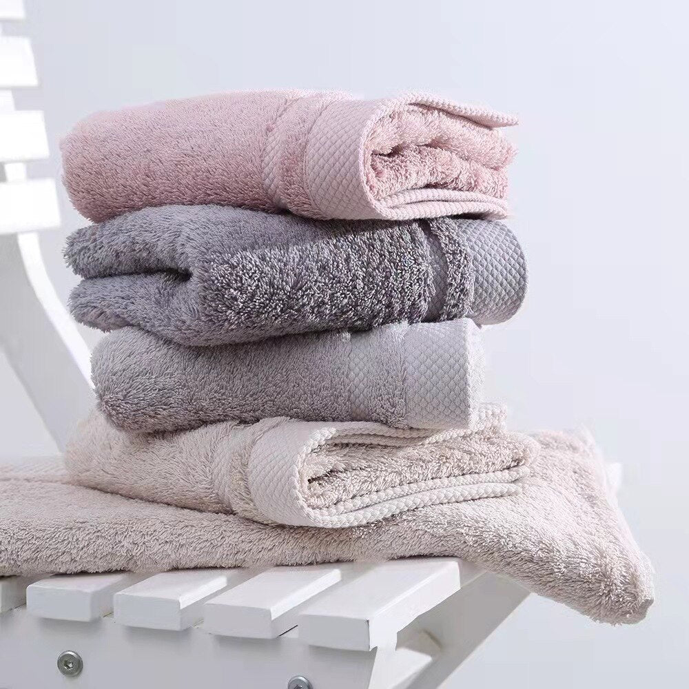 Long Staple Cotton Hand Towels Set