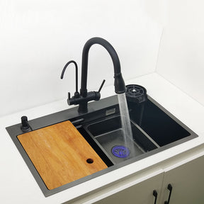 Matte Black Nano Kitchen Sink