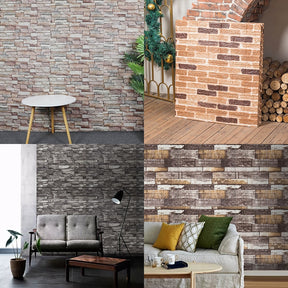 Brick Pattern Wallpaper 3D Wall Sticker