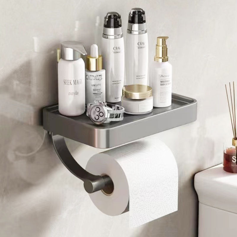 Black Toilet Roll Holder for Bathroom