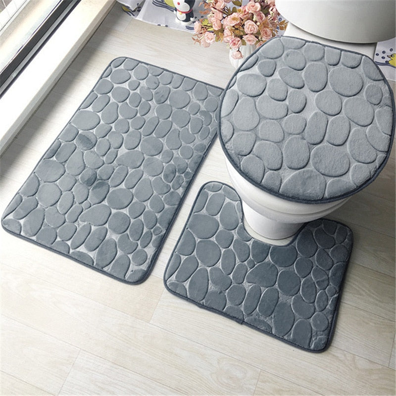 Bathroom Bath Mat Set