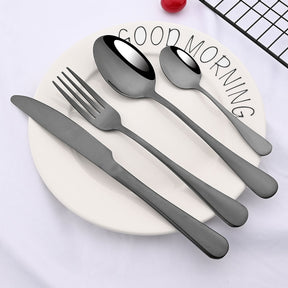 Stainless Steel Rainbow Tableware Set