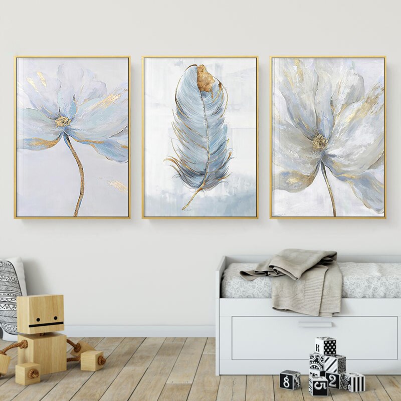 Scandinavian Flower Canvas Art