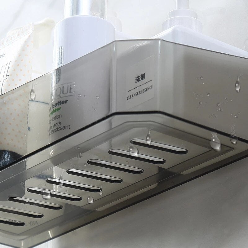 Wall Mounted Shampoo Storage Shelf