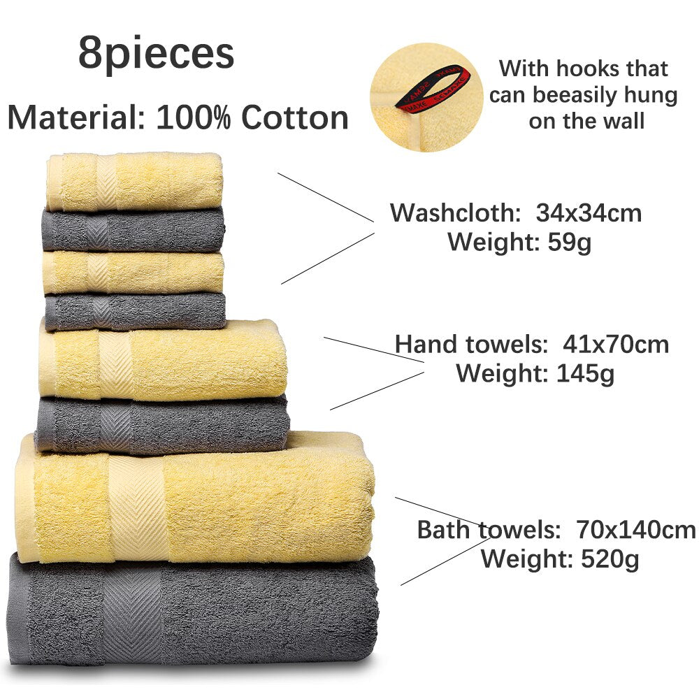 Luxury Bath Towel Set