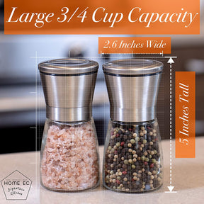 Stainless Steel Salt and Pepper Mill Grinder