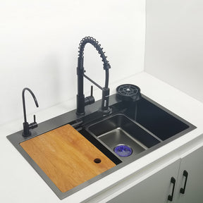 Matte Black Nano Kitchen Sink