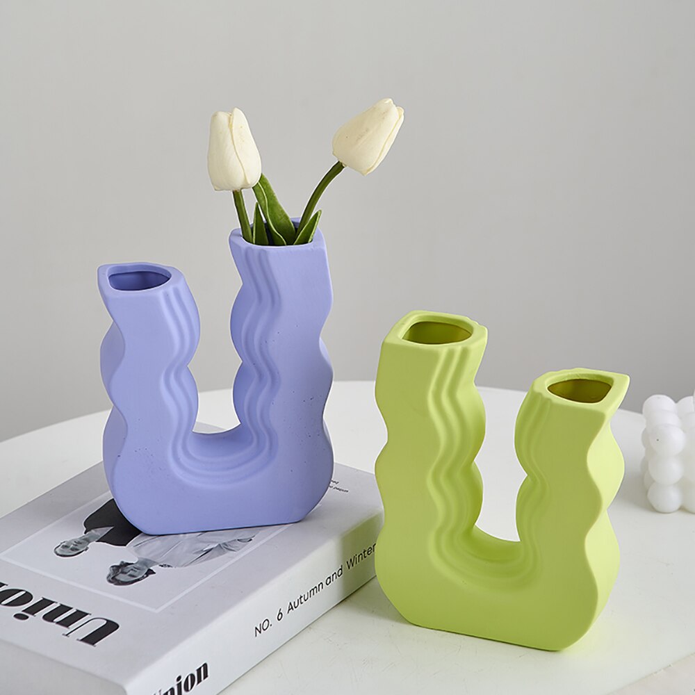 Morandi Color Vase