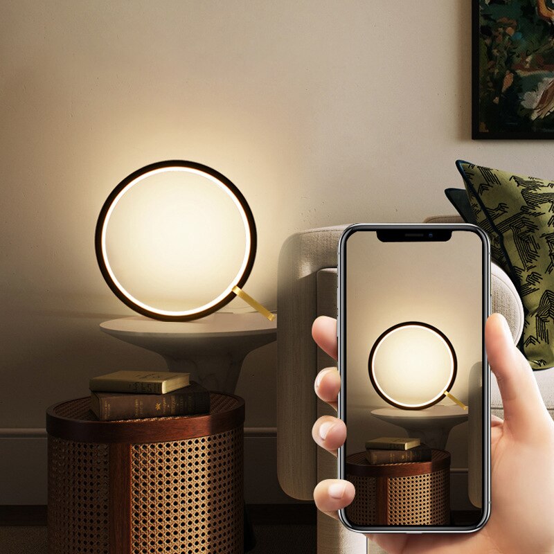 Round LED Table Lamp