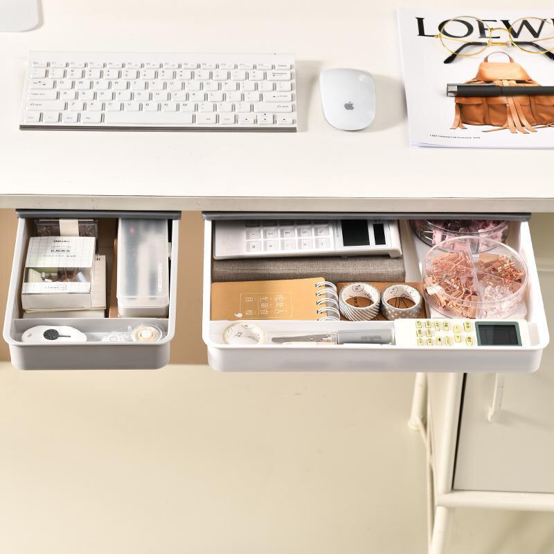 Under Desk Drawer Adhesive Storage