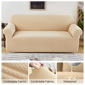 Waterproof Fabric Sofa Cover Stretch L-Shaped Corner Sofa Cover Anti-dirty Plaid Armchair Sofa Covers For Living Room Home Hotel