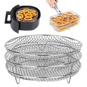 Stainless Steel Air Fryer Accessories