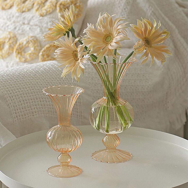 Minimalist Glass Vase for Flower