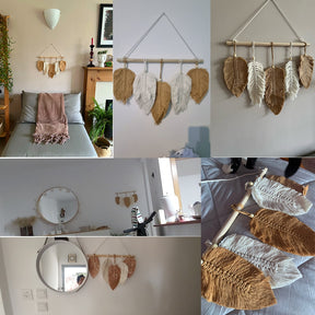 Leaf Macrame Wall Hanging