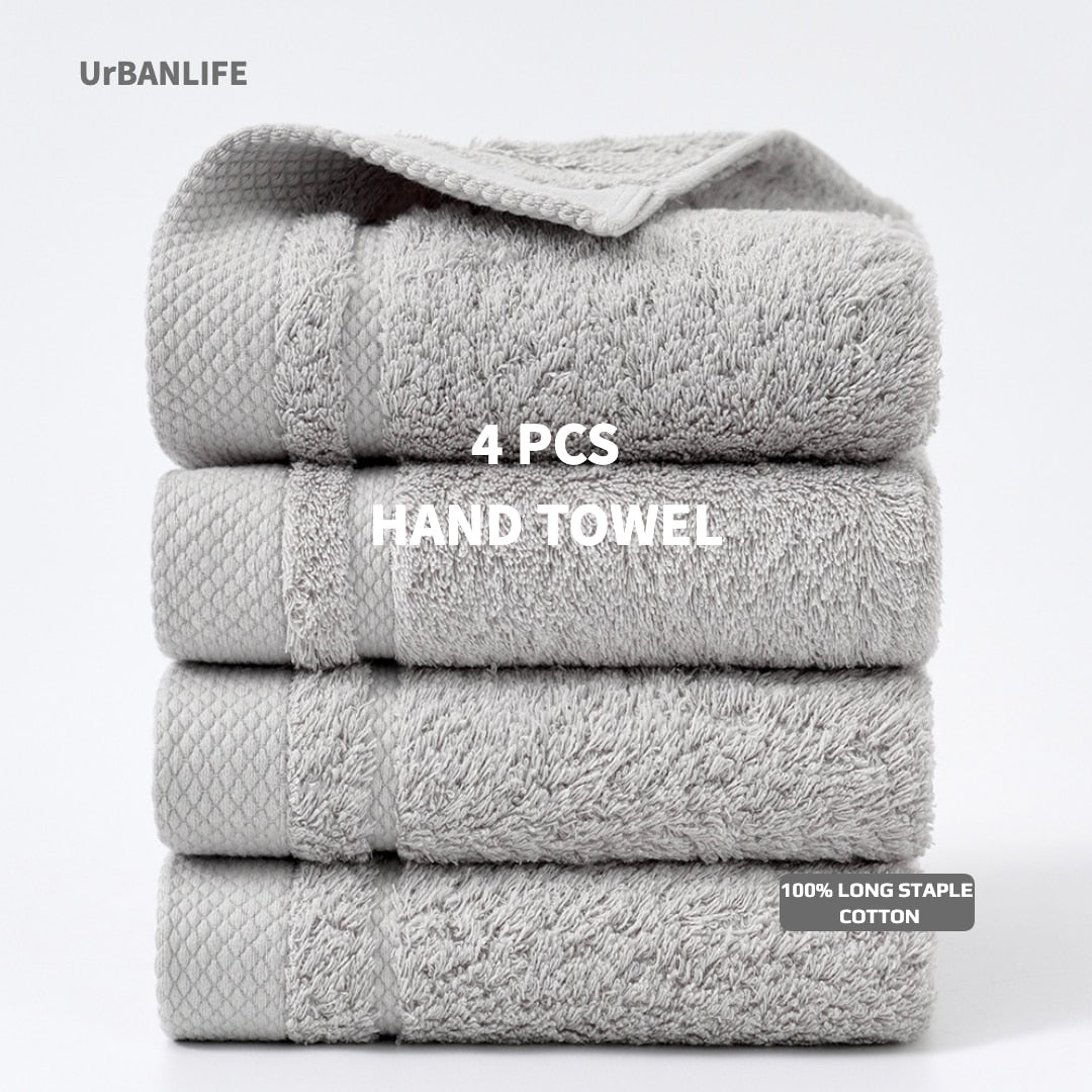 Long Staple Cotton Hand Towels Set