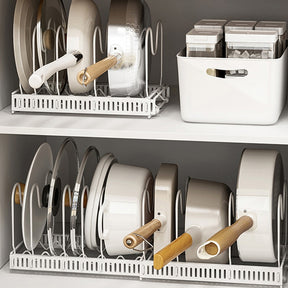 Expandable Pans Organizer Rack,