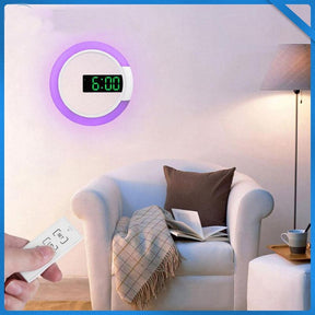 Digital Table 3D LED wall clock