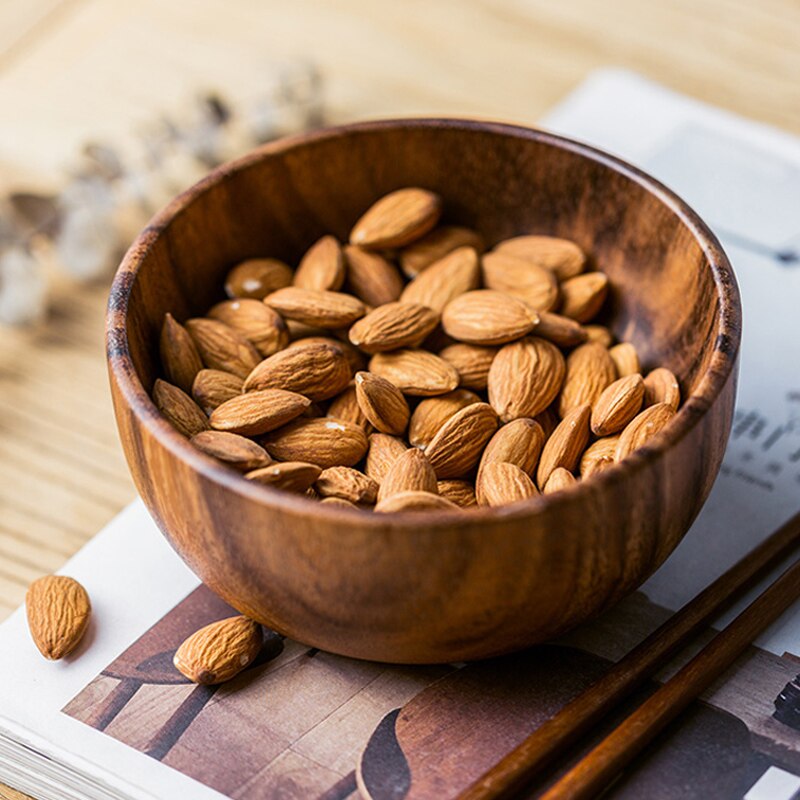 Natural Hand-Made Wooden Bowl Classic Large Bowl